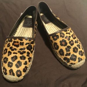 Tory Burch Mckenzie Flat Espadrille Leopard